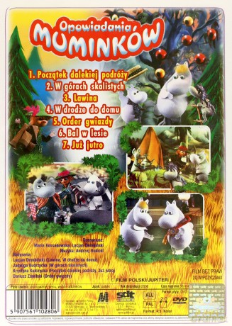 Muminki: Opowiadania Muminków - Początek dalekiej podróży [DVD]