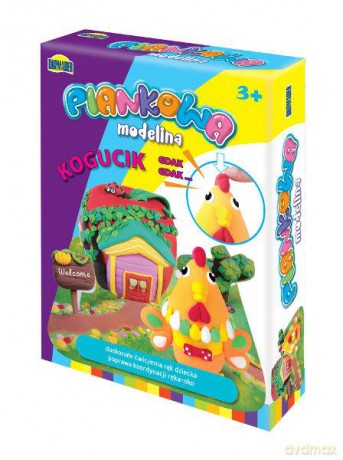 Piankowa modelina Kogucik+masa