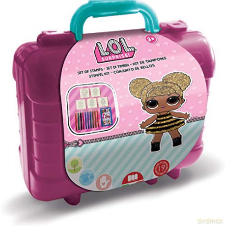 Pieczątki LOL travel set w walizce