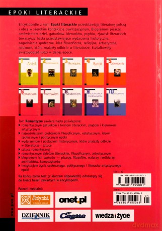 Epoki Literackie Romantyzm (broszurowa) - Opracowanie Zbiorowe [KSIĄŻKA]