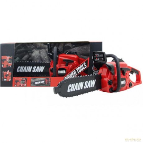Piła łańcuchowa CHAIN SAW czerwono-czarna