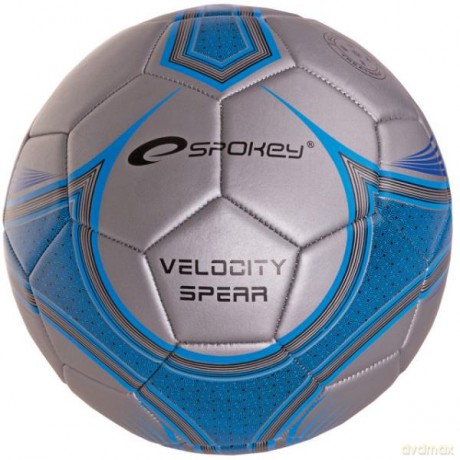 Piłka nożna VELOCITY SPEAR srebrno-niebieska
