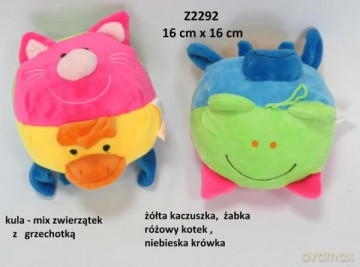 Piłka Zwierzęta grzechotka