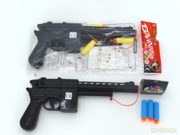 Pistolet + naboje pianka w worku mix