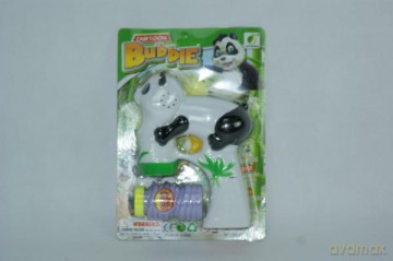 Pistolet na bańki mydlane Panda blister