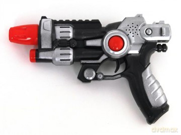 Pistolet na baterie w worku