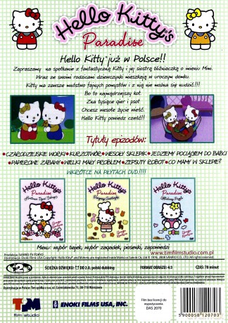 Hello Kitty's Paradise Pakiet [4DVD]