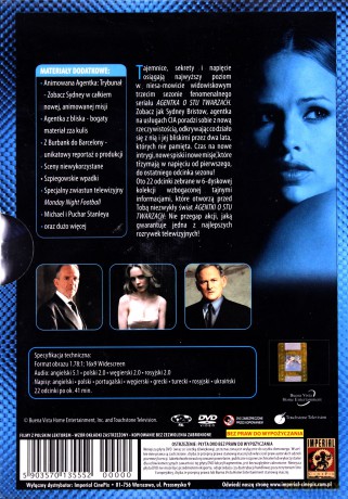 ALIAS - Agentka o stu twarzach sezon 3 [6DVD]