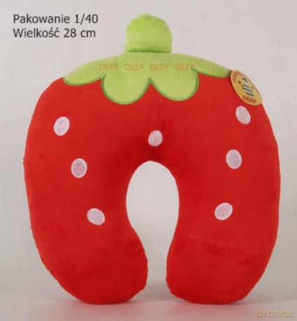 Poduszka Rogal Truskawka