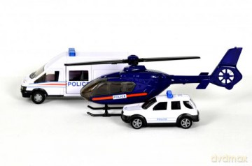 Pojazdy ratunkowe Helikopter + pojazdy