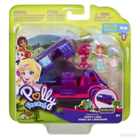 Polly Pocket Otwierany pojazd Pollyville GGC