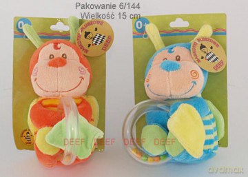 Pszczółka baby z kółkiem blister