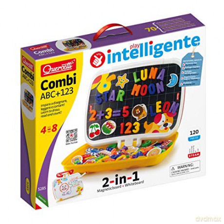 Quercetti Combi literki + cyferki