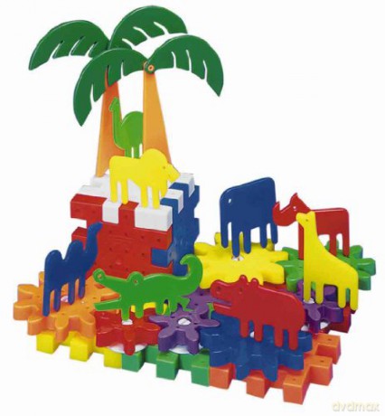 Quercetti Georello Jungle [KLOCKI]