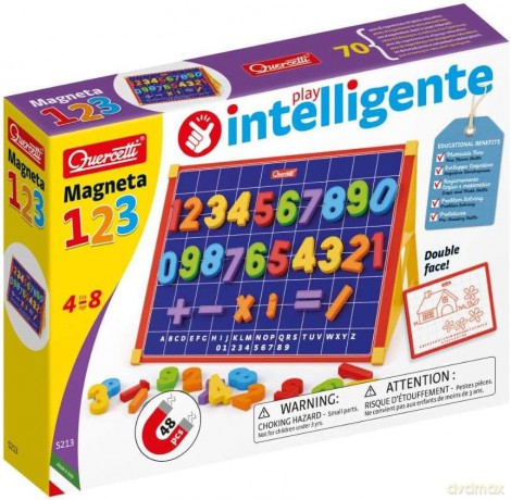 Quercetti Tablica magnetyczna z cyferkami