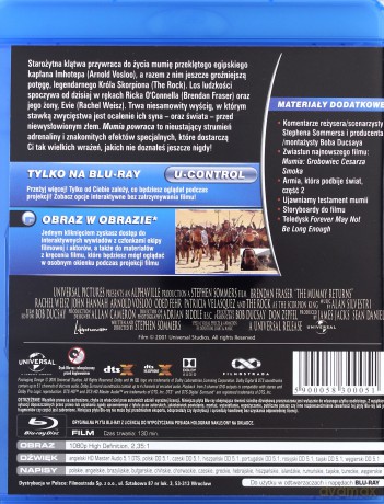 Mumia powraca [Blu-Ray]