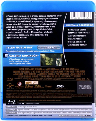 Incredible Hulk [Blu-Ray]