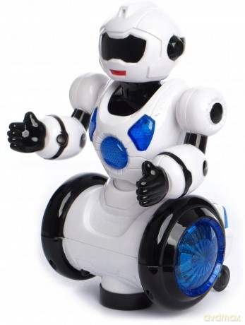 Robot - jeździ, tańczy, św. i dźw - na baterie [FIGURKA]