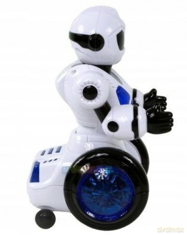 Robot - jeździ, tańczy, św. i dźw - na baterie [FIGURKA]
