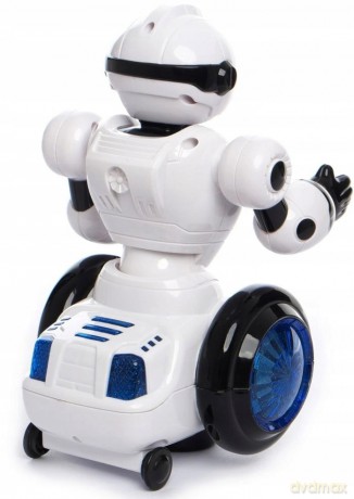 Robot - jeździ, tańczy, św. i dźw - na baterie [FIGURKA]