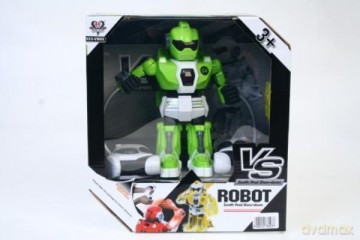 Robot plastikowy na pilot [FIGURKA]