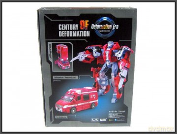 Robot składany karetka metal [FIGURKA]