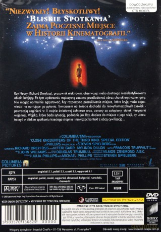 Bliskie spotkania III stopnia (polski lektor) [DVD]