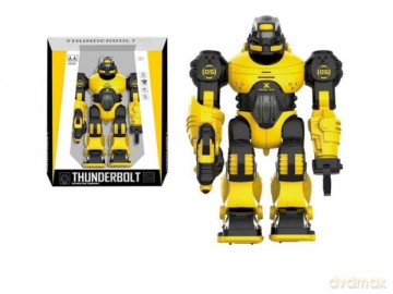 Robot walczący Thunderbolt żółty Light&Sound [FIGURKA]