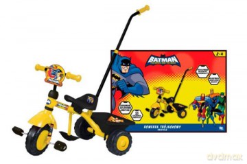 Rowerek trójkołowy Batman
