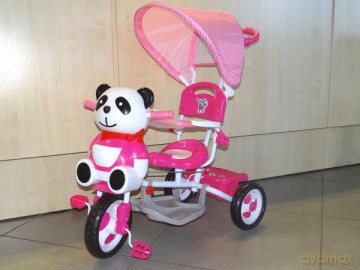Rowerek trójkołowy Panda różowa