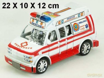 Samochód Ambulance w worku