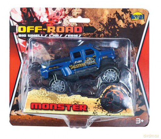 Samochód Monster of Road na blistrze