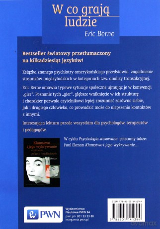 W Co Grają Ludzie /w.5-3d/ - Eric Berne [KSIĄŻKA]