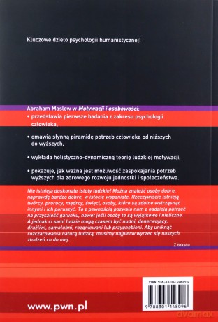 Motywacja  I Osobowość - Abraham Maslow [KSIĄŻKA]