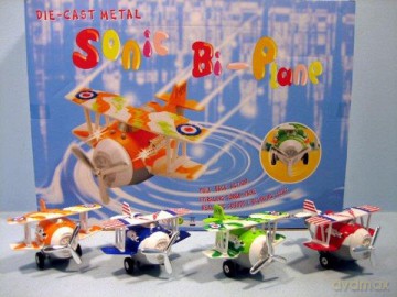Samolot metal z dźwiękiem
