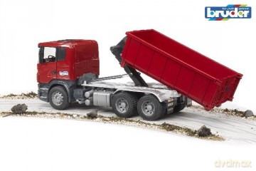 Scania R z wysuwanym kontenerem