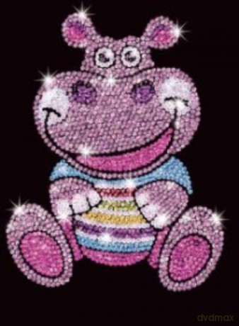 Sequin art junior Hippo