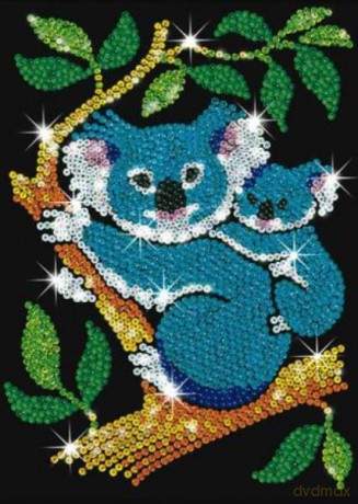 Sequin Art junior Koala Bears