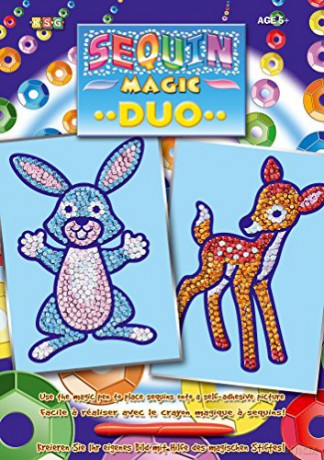Sequin Duo Bunny&Fawn