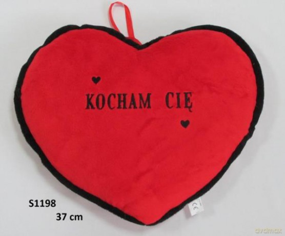 Serce czerwone Kocham Cię