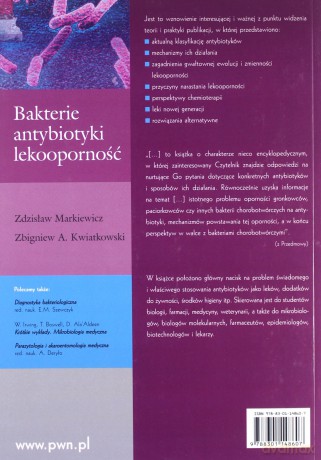 Bakterie, Antybiotyki, Lekooporność - Zdzisław Markiewicz, Zbigniew Kwiatkowski [KSIĄŻKA]