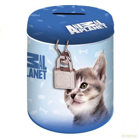 Skarbonka met.zam. Animal Planet.