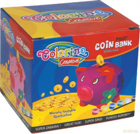 Skarbonka świnka Colorino Kids
