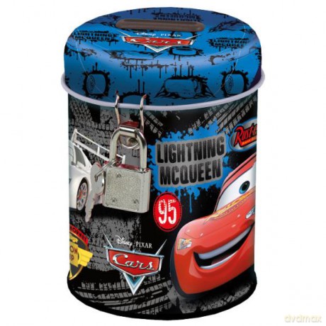 Skarbonka z kłódką Cars
