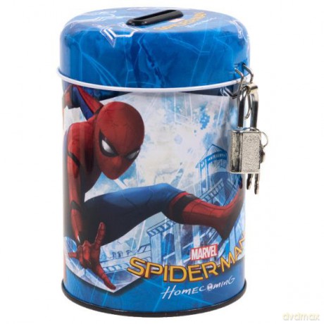 Skarbonka z kłódką Spider-Man Homecoming