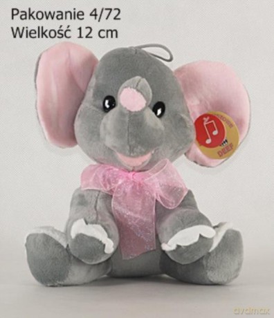 Słonik siedzący średni