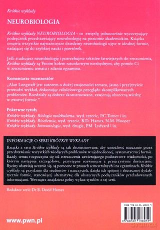 Krótkie Wykłady. Neurobiologia - Alan Longstaff [KSIĄŻKA]