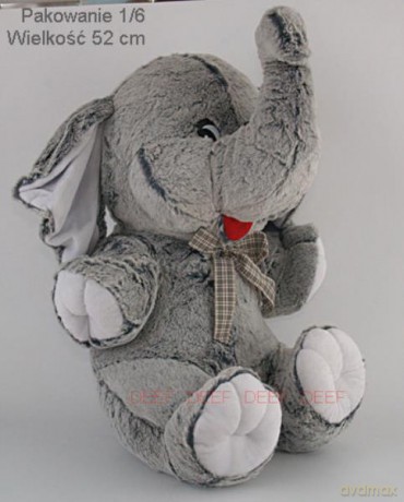 Słoń uśmiechnięty olbrzymi