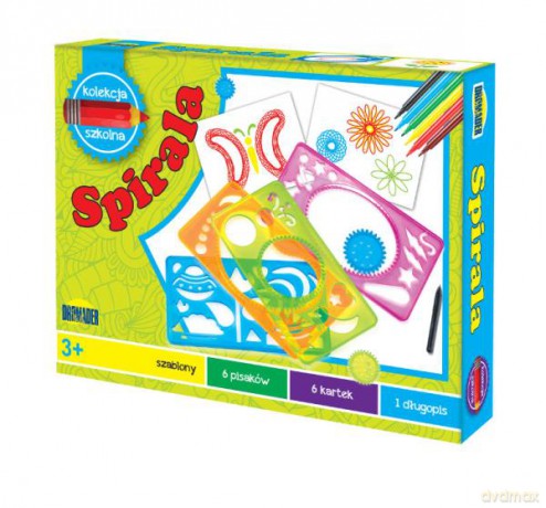 Spirale - zestaw do rysowania w pudełku