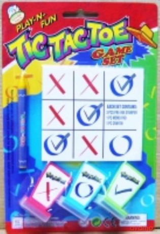 Stemple gra tictactoe blister ST